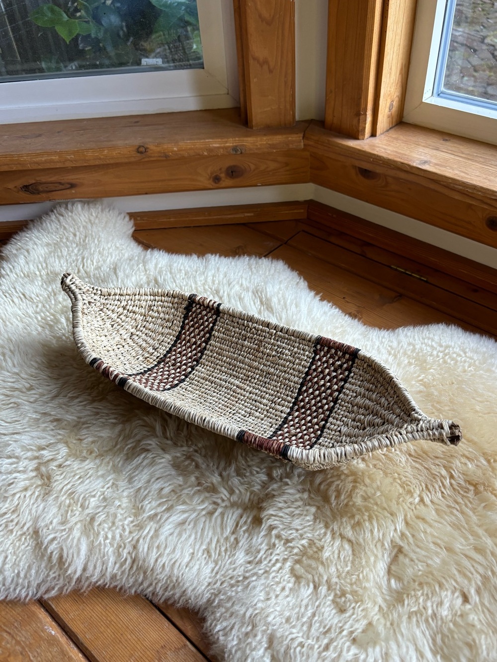 Boho Woven Basket